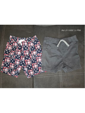 2 pairs of Boys size 18m shorts